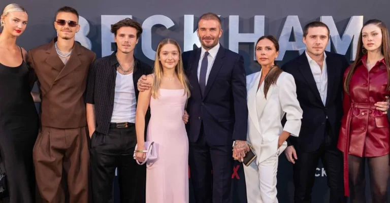 David Beckham and the family