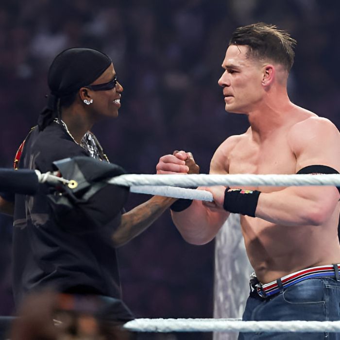 John Cena with Travis Scott