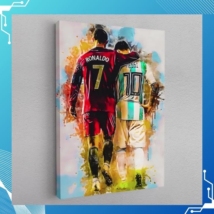 Ronaldo and Messi