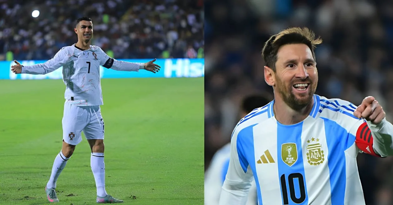 Cristiano Ronaldo and Lionel Messi