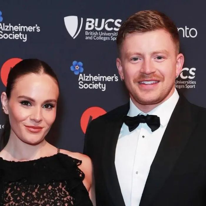 Adam Peaty and Holly Ramsay