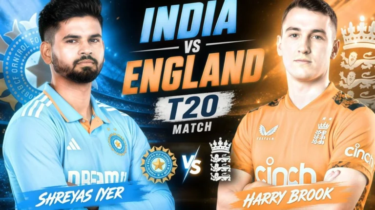 England vs India T20I Series 2026